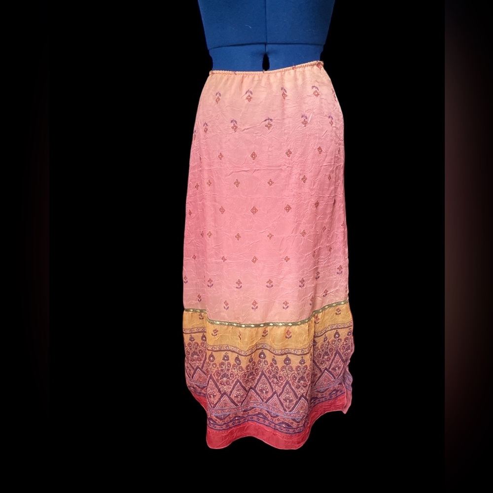 1980-1990 polyester straight skirt